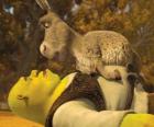 Shrek και Donkey, κοιτάζοντας